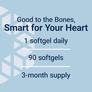 Life Extension Super K, vitamin K1, K2 mk-7, mk-7, vitamin K2 mk-4, mk-4, vitamin 3-month supply, 1 Daily, 90 softgels