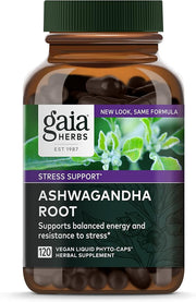 Gaia Herbs, Ashwagandha Root Vegan Liquid 120 Ct 1)