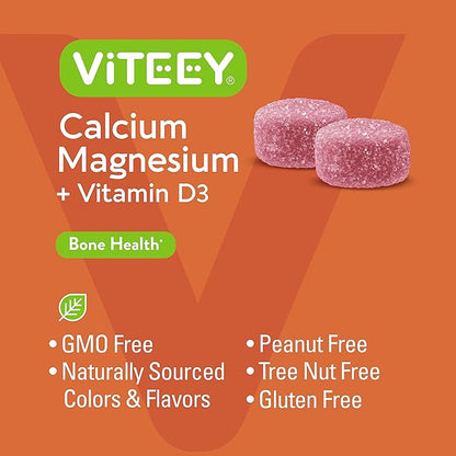 Calcium Gummies with Vitamin D3 & Magnesium