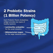 Nature's Way Acidophilus Probiotic Pearls, Supports 1 Billion 30 Softgels