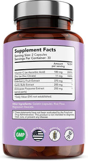 Vitamin Bounty Elderberry Immune Support 5-in-1 Blend, 60 Capsules, 2 Pack