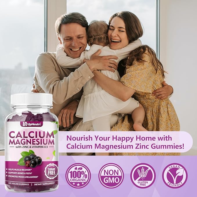 Calcium Magnesium Zinc with Vitamin D3 60 Count
