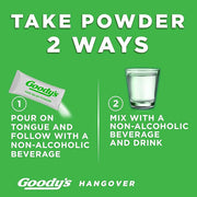 Goody's Hangover Powders, Fast Pain Relief & Boost of Alertness Berry Citrus, 4 ct (Pack of 1)