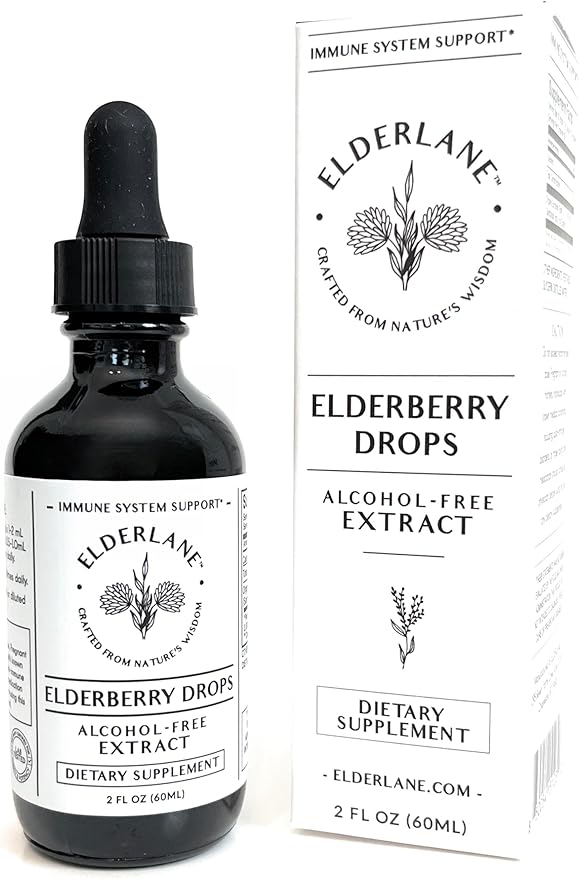 Elderberry Drops for Immune Support