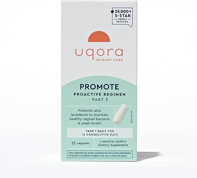 Uqora Promote - Support Vaginal Health* 15 Capsules