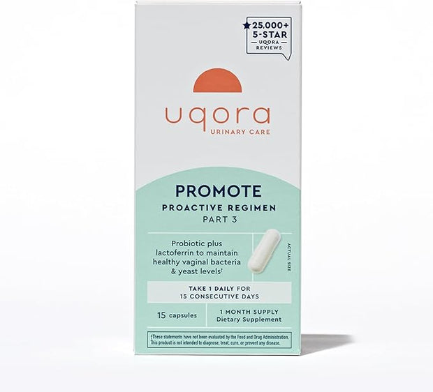 Uqora Promote - Support Vaginal Health* 15 Capsules