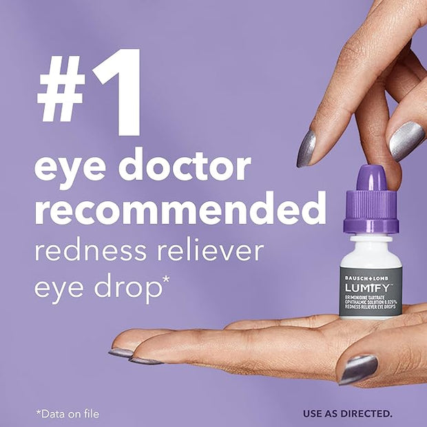 LUMIFY Redness Reliever Eye Drops, 0.25 Fl (7.5 mL)