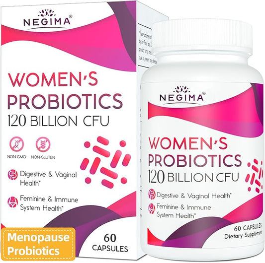 Negima 120 Billion CFU Probiotic 13-in-1 Probiotics, 60 Caps