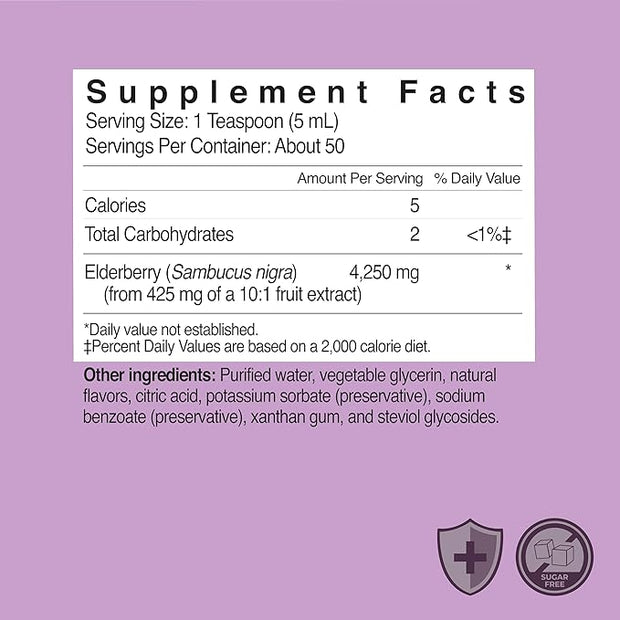 Country Farms Elderberry Liquid, Supports A 8 Fl