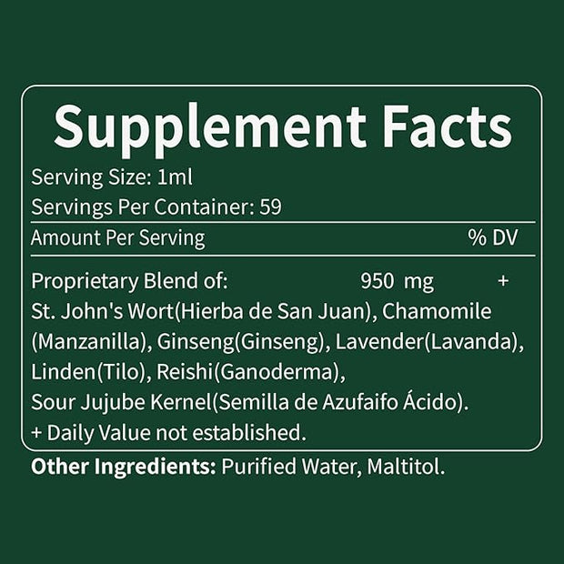 St. John's Wort Mood Support Drops, 2oz