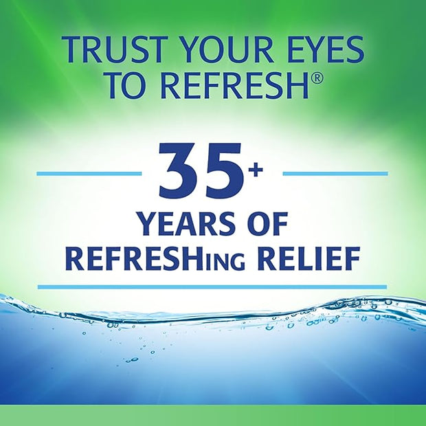Refresh Tears, Lubricant Eye Drops, 2 .5 fl (15 ml)