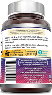 Amazing Formulas Elderberry (10:1 Concentrate) Supplement 500 Mg 240 Capsules