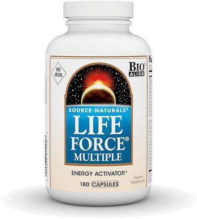Source Naturals Life Force Multiple, Energy 180 Capsules