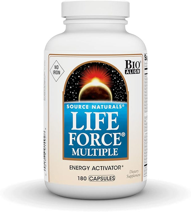 Source Naturals Life Force Multiple, Energy 180 Capsules