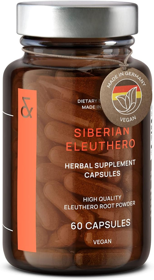 CLAV® Siberian Ginseng 900mg Eleuthero 60 Ginseng