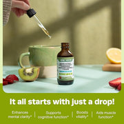 Ashwagandha Liquid Drops Infused with Magnesium, 60mL)