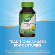 Nature's Way St. John’s Wort Herb, 700 mg 2-Capsule Serving, 100 Capsules