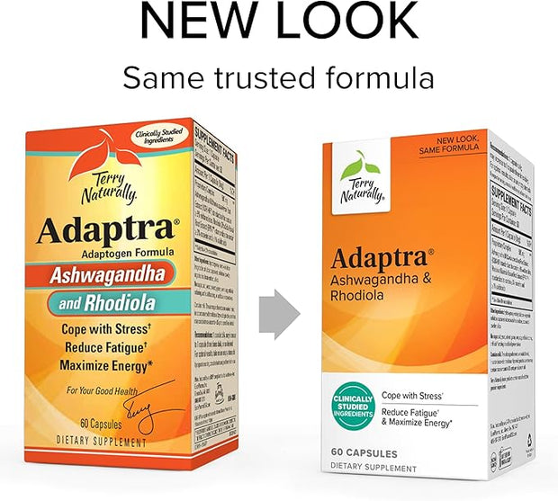 Terry Naturally Adaptra 60 Capsules 60 Servings