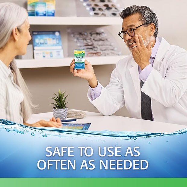 Refresh Tears, Lubricant Eye Drops, 2 .5 fl (15 ml)