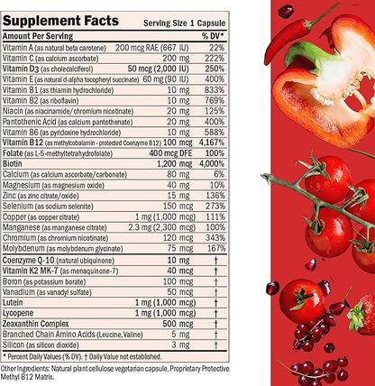 ANDREW LESSMAN Essential-1 Multivitamin 2000 IU D3 30 30 Small 100 mcg B12. CoQ10 CoQ10 Lutein