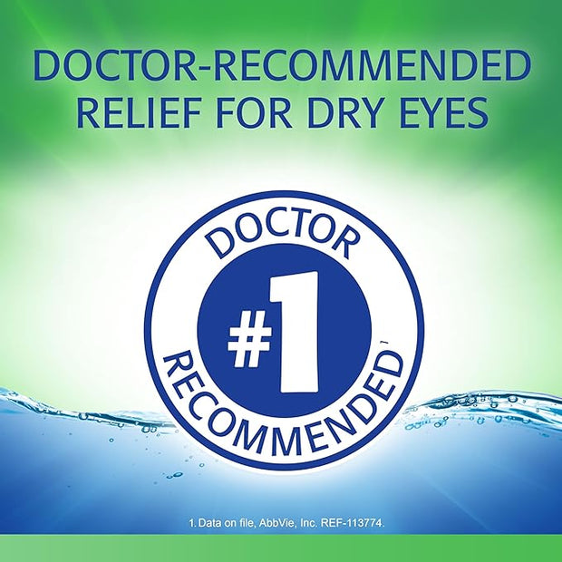 Refresh Tears, Lubricant Eye Drops, 2 .5 fl (15 ml)