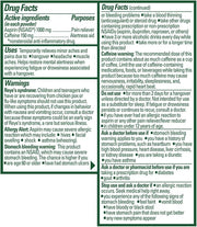 Goody's Hangover Powders, Fast Pain Relief & Boost of Alertness Berry Citrus, 4 ct (Pack of 1)