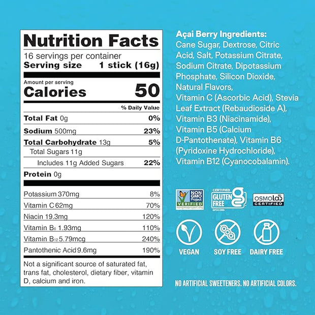 Liquid I.V.® Hydration Multiplier 1 Pack (16 Servings)