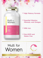 Carlyle Multivitamin for Women with Iron 200 Softgel
