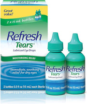 Refresh Tears, Lubricant Eye Drops, 2 .5 fl (15 ml)