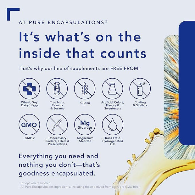 Pure Encapsulations O.N.E. Multivitamin CoQ10, and 30 Capsules