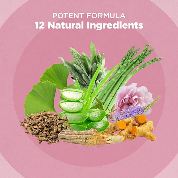 Strength & Spices Hormone Balance 100% 12 Ingredients 60 Vegan 1000mg Capsules