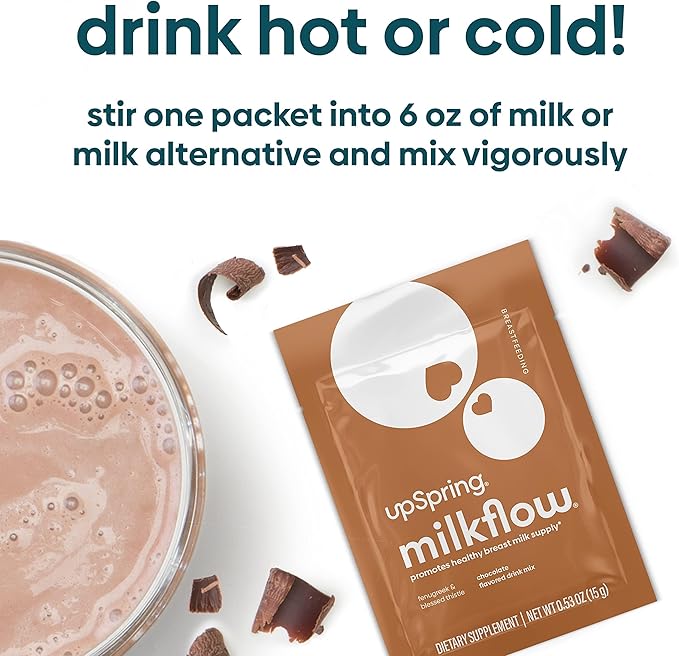 UpSpring Milkflow Lactation Supplement Drink Mix 18 Servings