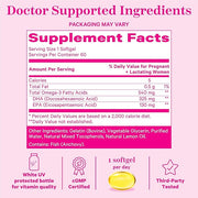 Pink Stork Omega-3 DHA 540 mg 60 Softgels
