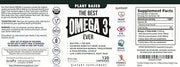 The Very Best Vegan Omega 3 Supplement 120 Capsules 3 Vegetarian