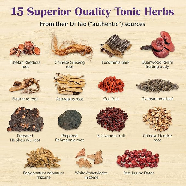Dragon Herbs Super Adaptogen (100 Capsules, 500 mg