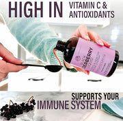 Country Farms Elderberry Liquid, Supports A 8 Fl
