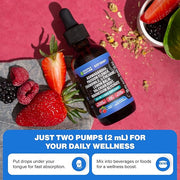 Magnesium Glycinate & Ashwagandha Liquid Drops 60mL)