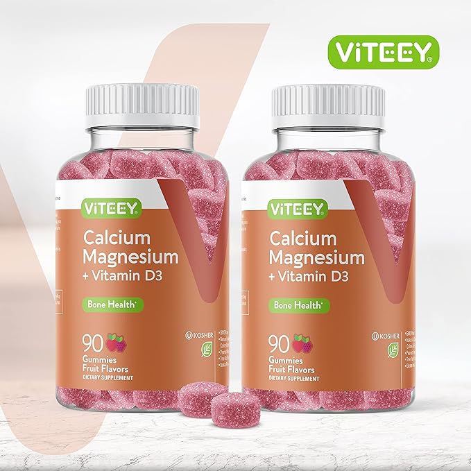 Calcium Gummies with Vitamin D3 & Magnesium
