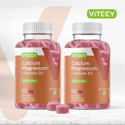 Calcium Gummies with Vitamin D3 & Magnesium