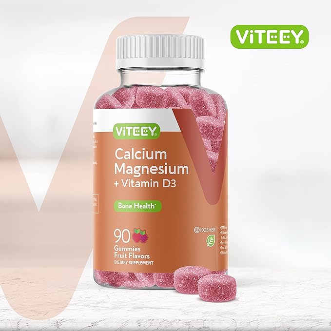 Calcium Gummies with Vitamin D3 & Magnesium