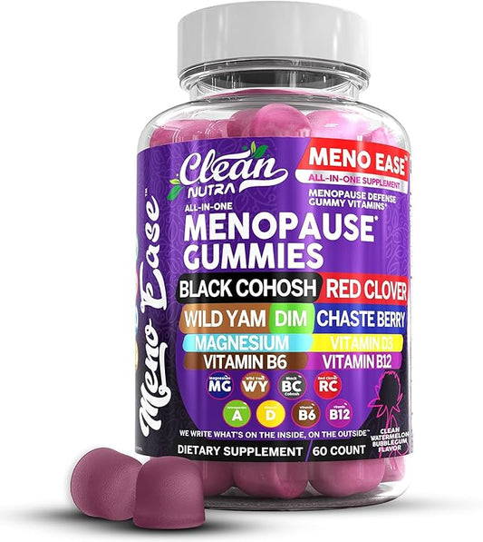 Menopause Supplement for Women Gummies D3, Vitamin B6 B12 B12