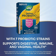 Nature's Way Fortify Optima Probiotic 50 Billion 7 Strains, 30 Capsules