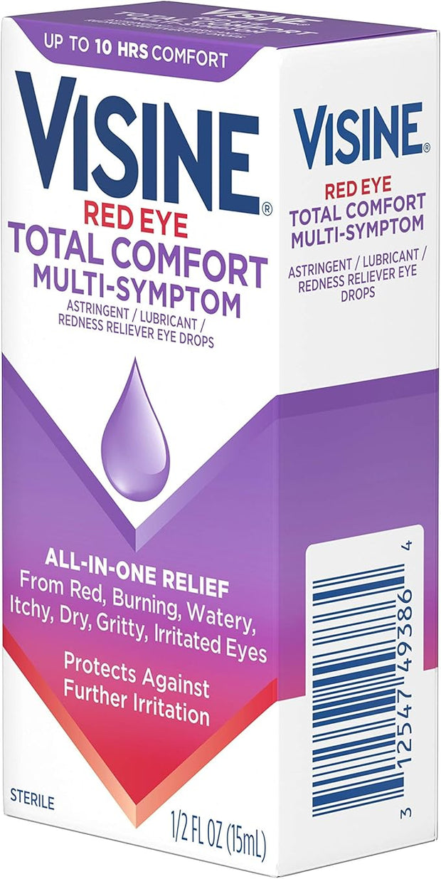 Visine Multi-Symptom Eye Drops 0.5 fl.