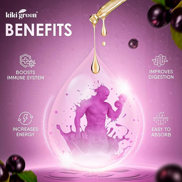 Liquid Irish Sea Moss + Elderberry Drops 2 Fl