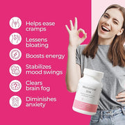 ZENZSUAL Menstrual Zen Natural and Hormone-Free (90 Capsules 2.7 Oz)