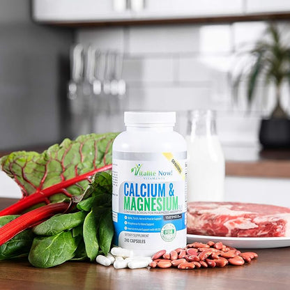 Best Calcium & Magnesium + Vitamin D3 400 400 IU 10 Forms 240 Capsules 2 Month