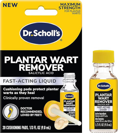 Dr. Scholl's Liquid Plantar WART Remover 1/3 Fl 20 Treatments