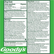 Goody's Hangover Powders, Fast Pain Relief & Boost of Alertness Berry Citrus, 4 ct (Pack of 1)