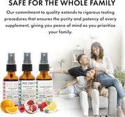 Iron Support Spray Bundle Liquid Vitamin B12 Methylcobalamin, 2 Fl 360 Days