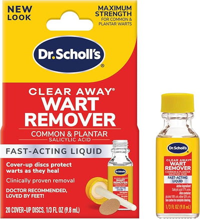 Dr. Scholl's Clear Away Liquid WART 1/3 fl 4+, 20 20 Treatments